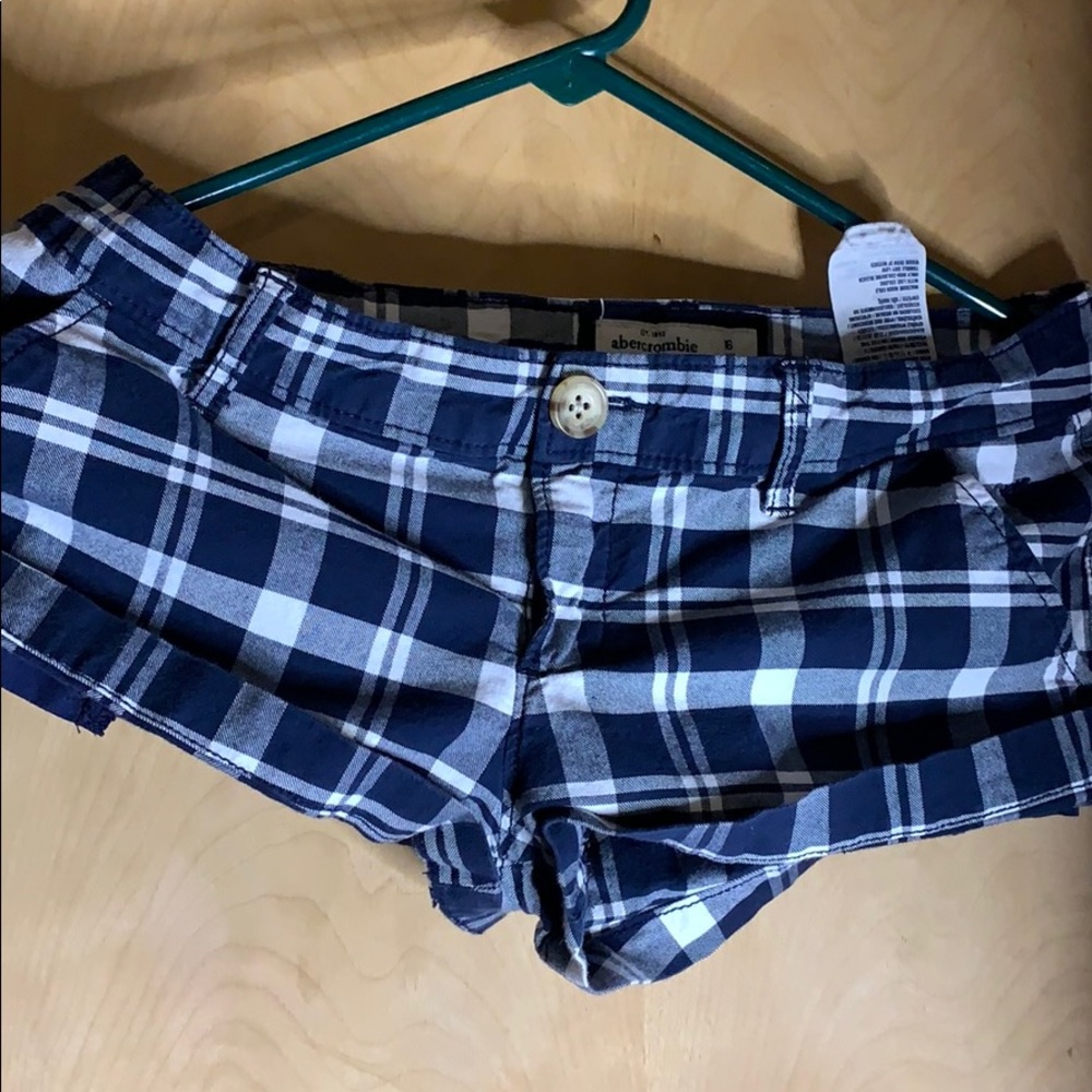 Plaid shorts